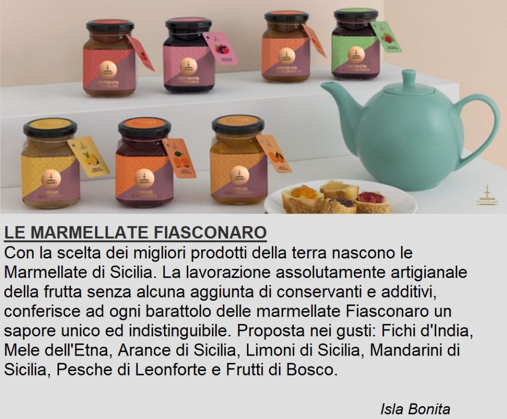 MARMELLATE FIASCONARO – marmellate siciliane